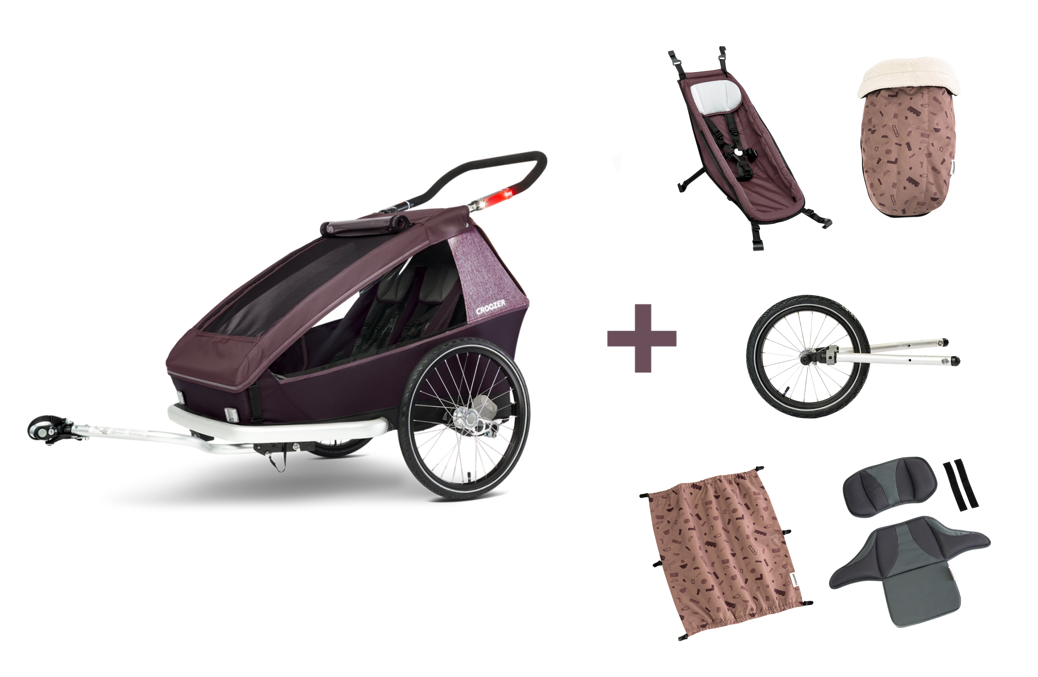 Bundle: Kid Vaaya All-season Siblings Bundle Blossom red 2